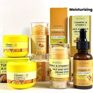 Turmeric & Vitamin C Hair & Face Care Set
